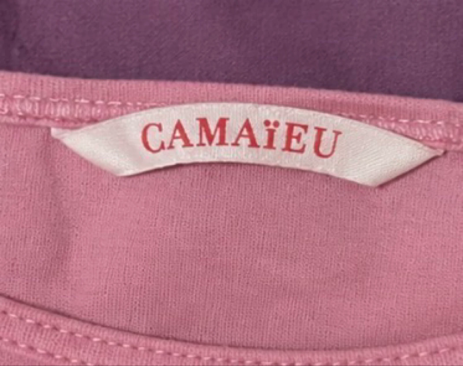 Pink Camaïeu tank top with thin straps – Size 38 – photo 4